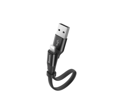 Baseus 2 in 1 portable lightning data cable Bj-01