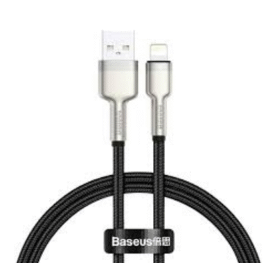 Baseus quality zinc alloy usb to lightning data cable